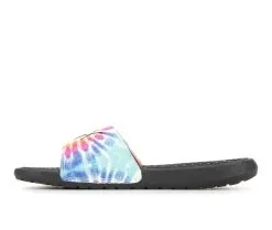 Women's Puma Cool Cat Tie-Dye Sport Slides -Heeled Sandals Shop 3 888