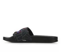 Kids' Adidas Little Kid & Big Kid Adilette Shower Spiderman Sport Slides -Heeled Sandals Shop 3 898