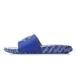 Boys' Champion Little Kid & Big Kid Mega Script Repeat Sport Slides -Heeled Sandals Shop 3 915