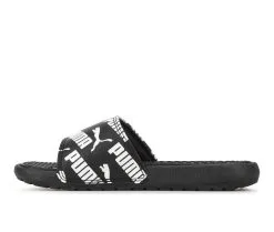 Boys' Puma Little Kid Cool Cat Bold Sport Slides -Heeled Sandals Shop 3 930