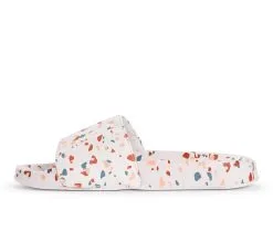 Women's MUK LUKS Pool Party Slides -Heeled Sandals Shop 3 938