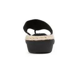 Women's Cliffs By White Mountain Cienna Flip-Flops -Heeled Sandals Shop 4 149