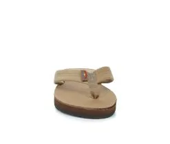 Boys' Rainbow Sandals Little Kid & Big Kid Leather Flip-Flops -Heeled Sandals Shop 4 238