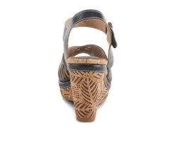 Women's L'Artiste Rita Wedge Sandals -Heeled Sandals Shop 4 324