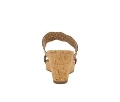 Women's XOXO Janice Wedge Sandals -Heeled Sandals Shop 4 328