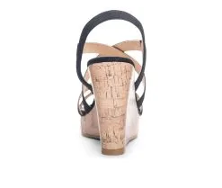 Women's CL By Laundry Bijous Wedge Sandals -Heeled Sandals Shop 4 349