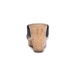 Women's CL By Laundry Kindling Wedge Sandals -Heeled Sandals Shop 4 445