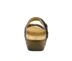 Women's Flexus Denia Footbed Sandals -Heeled Sandals Shop 4 455