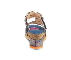 Women's L'Artiste Berti Wedge Footbed Sandals -Heeled Sandals Shop 4 471