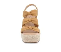 Women's Journee Collection Santorynn Espadrille Wedge Sandals -Heeled Sandals Shop 4 490