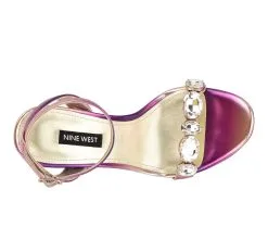 Women's Nine West Lizah Dress Sandals -Heeled Sandals Shop 4 5
