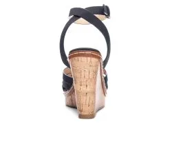 Women's CL By Laundry Balmy Wedge Sandals -Heeled Sandals Shop 4 526