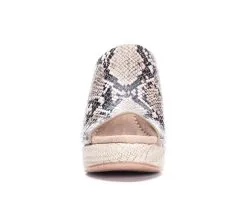 Women's CL By Laundry Billions Platform Wedges -Heeled Sandals Shop 4 567