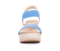 Women's CL By Laundry Kaylin Platform Wedges -Heeled Sandals Shop 4 646