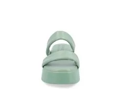 Women's Journee Collection Veradie Wedge Sandals -Heeled Sandals Shop 4 722