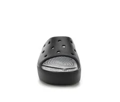 Women's Crocs Classic Platform Slides -Heeled Sandals Shop 4 724