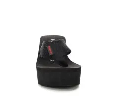 Women's Rocket Dog Crush Webbing Platform Flip-Flops -Heeled Sandals Shop 4 751