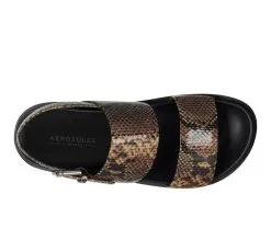 Women's Aerosoles Leggenda Flatform Sandals -Heeled Sandals Shop 4 769