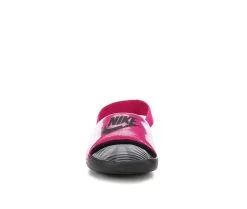 Girls' Nike Infant & Toddler Kawa 2 Glitter Sport Slides -Heeled Sandals Shop 4 798