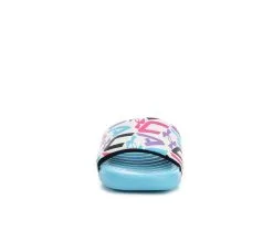 Girls' Under Armour Little Kid & Big Kid Ansa Print Sport Slides -Heeled Sandals Shop 4 822