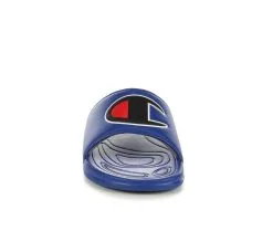 Boys' Champion Little Kid & Big Kid Mega Slide Big C Sport Slides -Heeled Sandals Shop 4 872