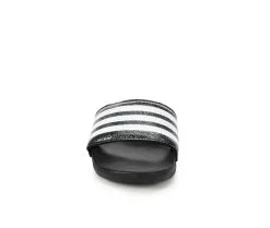 Girls' Adidas Little Kid & Big Kid Adilette Comfort Sport Slides -Heeled Sandals Shop 4 881