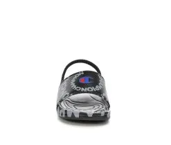 Boys' Champion Toddler Mega Slide Swirl Sport Slides -Heeled Sandals Shop 4 896