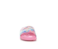 Girls' Puma Big Kid Cool Cat Ice Cream Swirl Jr Sport Slides -Heeled Sandals Shop 4 904