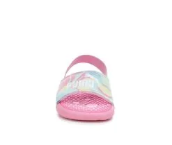 Girls' Puma Toddler Cool Cat Ice Cream Swirl Sport Slides -Heeled Sandals Shop 4 920