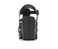 Women's MIA Jayda Lugged Heel Sandals 13 Women's MIA Jayda Lugged Heel Sandals -Heeled Sandals Shop 5 100