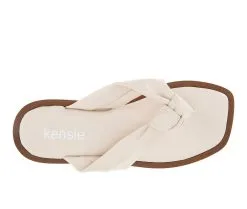 Women's KENSIE Cataline Flip Flops -Heeled Sandals Shop 5 145