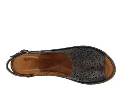 Women's SPRING STEP Belizana Wedge Sandals -Heeled Sandals Shop 5 325