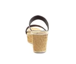 Women's Love And Liberty Sunset Blvd Platform Wedge Sandals -Heeled Sandals Shop 5 367