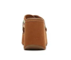 Women's Zodiac Nessa-Raffia Wedge Platform Sandals 13 Women's Zodiac Nessa-Raffia Wedge Platform Sandals -Heeled Sandals Shop 5 380