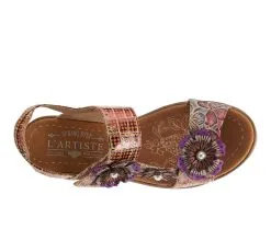 Women's L'Artiste Radd-Geo Wedge Sandals -Heeled Sandals Shop 5 477