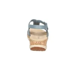 Women's Easy Street Dorinda Wedge Sandals -Heeled Sandals Shop 5 478