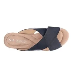 Women's CL By Laundry Dream Day Platform Wedge Sandals -Heeled Sandals Shop 5 587