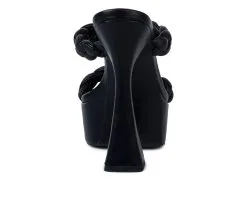 Women's Rag & Co Pin Dress Sandals -Heeled Sandals Shop 5 689