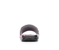 Girls' Champion Little Kid & Big Kid Mega Slide Swirl Sport Slides -Heeled Sandals Shop 5 752