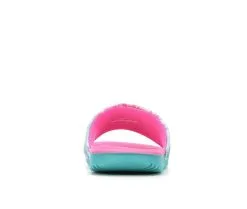 Girls' Nike Little Kid & Big Kid Kawa Print Sport Slides -Heeled Sandals Shop 5 764